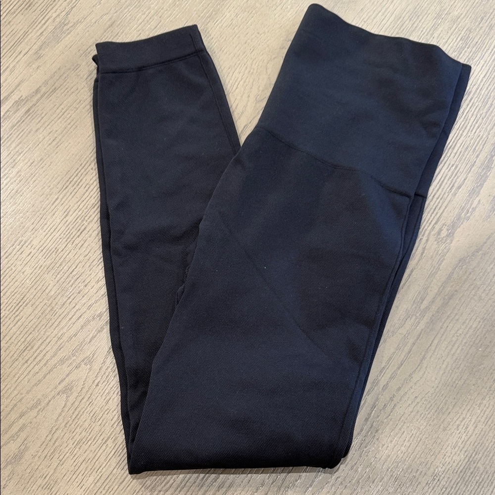 SPANX Black Tummy Control Leggings Large